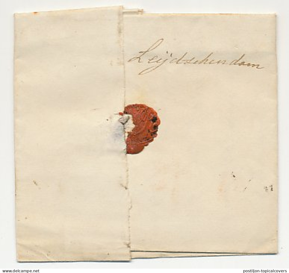 Distributiekantoor Leijdschendam - Leiden - Andijk 1848 - ...-1852 Préphilatélie