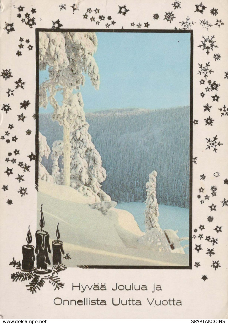 Buon Anno Natale Vintage Cartolina CPSM #PBN073.IT - Nouvel An