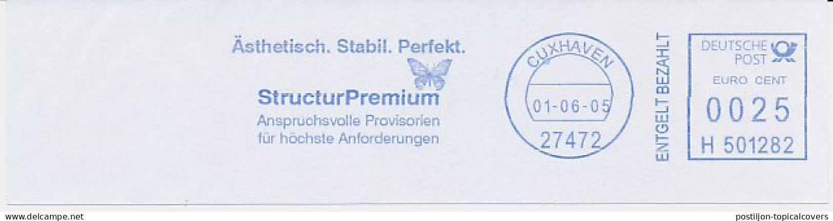 Meter Cut Germany 2005 Butterfly - Autres & Non Classés