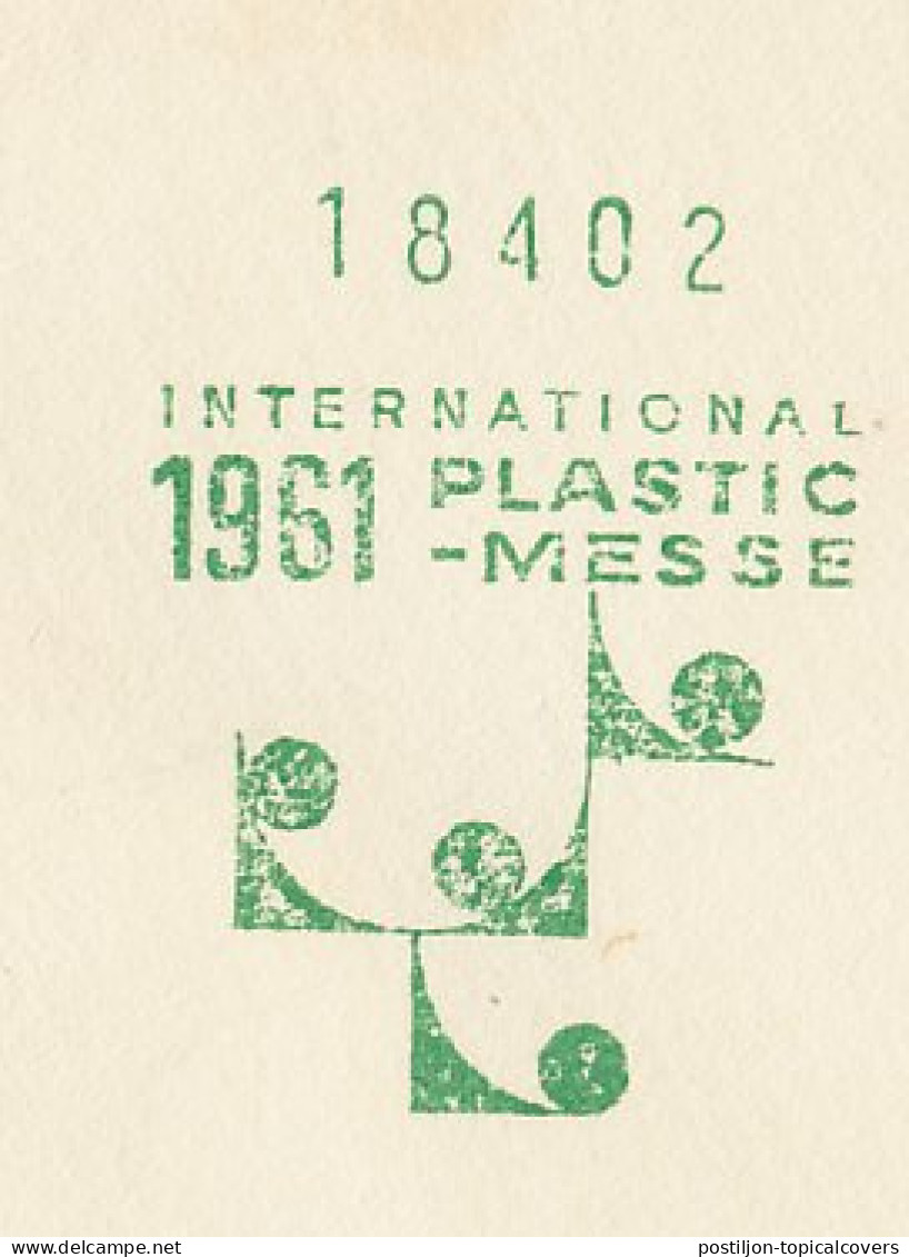 Meter Cover Denmark 1961 Plastic - International Trade Show - Carnaval