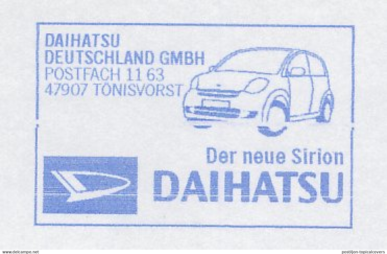 Meter Cut Germany 2009 Car - Daihatsu - Autos