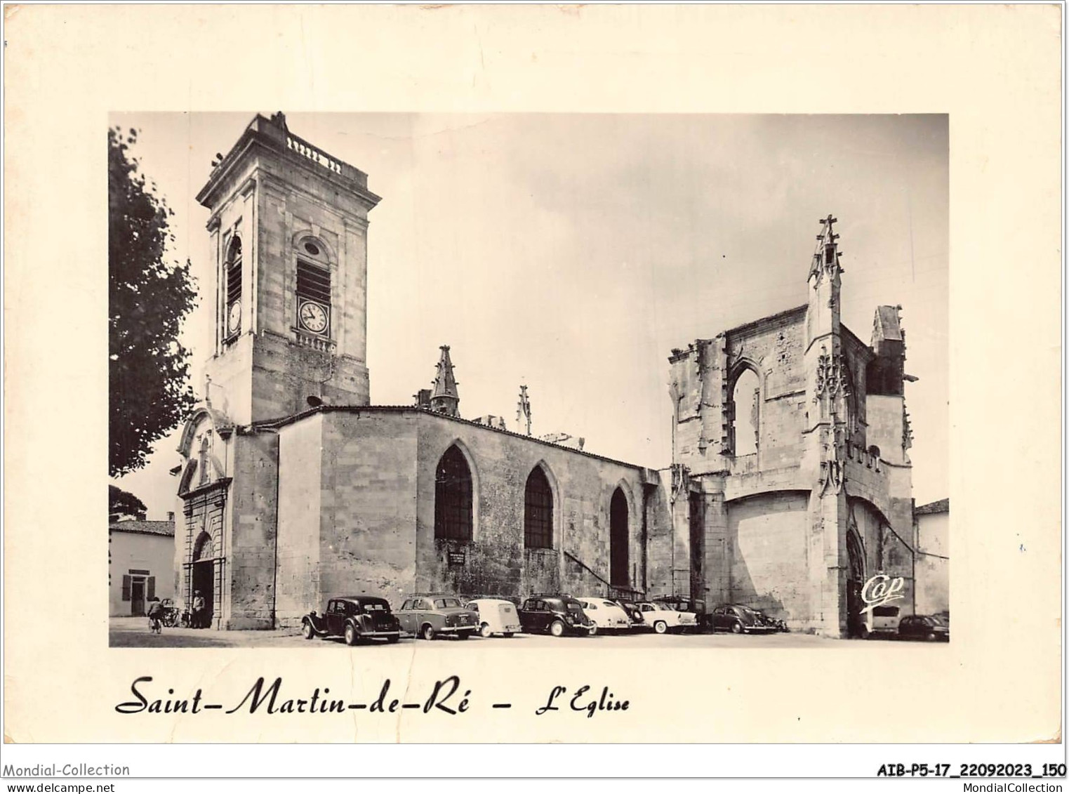 AIBP5-17-0572 - SAINT-MARTIN-DE-RE - L'église  - Saint-Martin-de-Ré