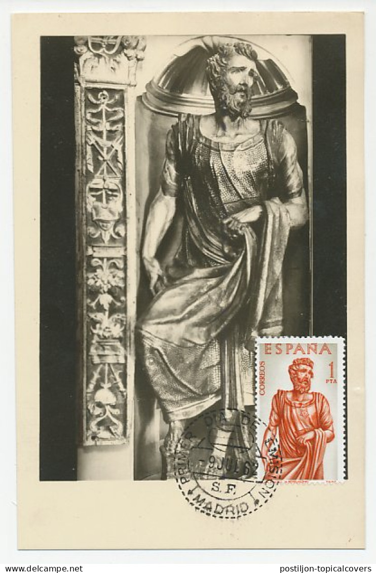 Maximum Card Spain 1962 St. Peter - Other & Unclassified