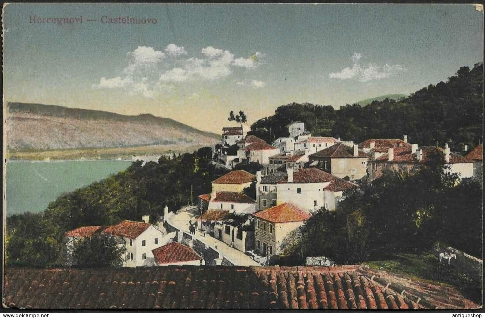 Montenegro-----Herceg Novi (Castelnuovo)-----old Postcard - Montenegro