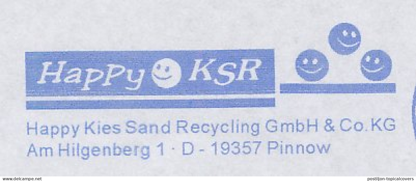Meter Cut Germany 2005 Recycling - Sand - Protection De L'environnement & Climat