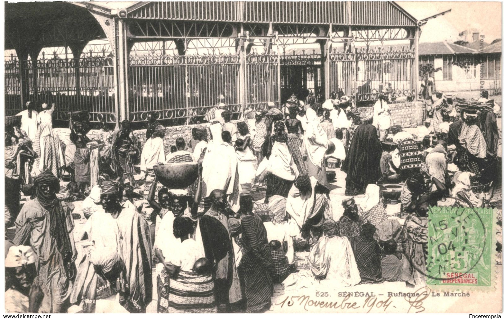 CPA Carte Postale Sénégal  Rufisque Le Marché   1904VM80925 - Sénégal