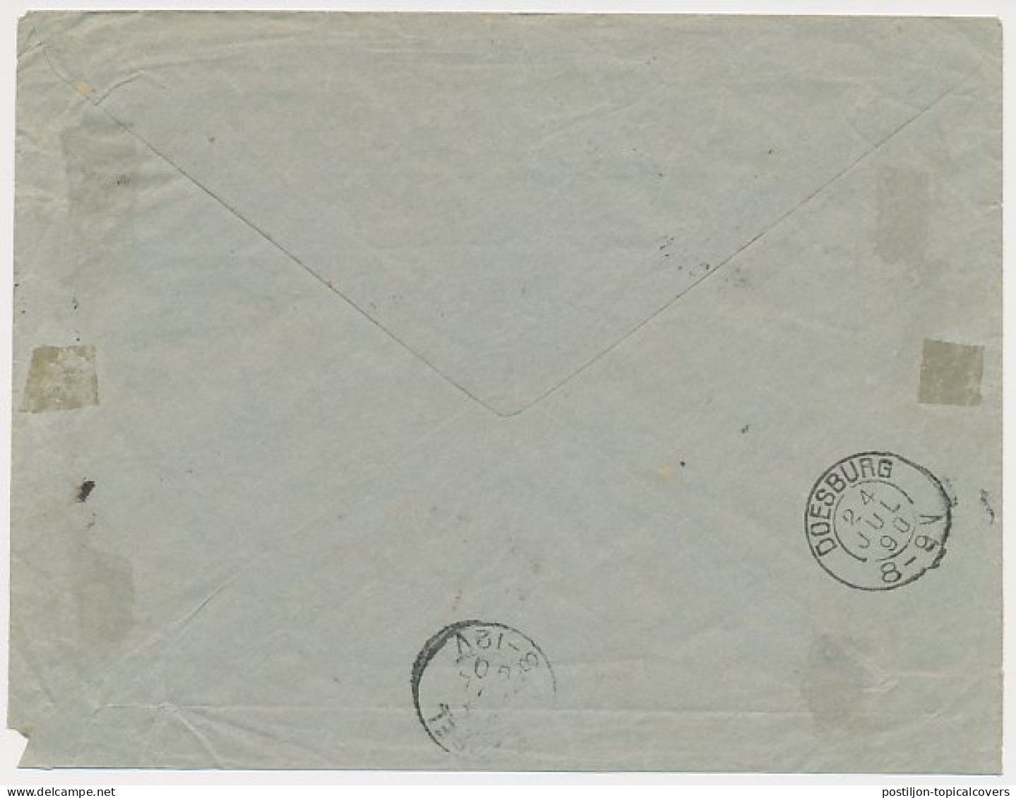 Trein Haltestempel S Gravenhage 1890 - Briefe U. Dokumente