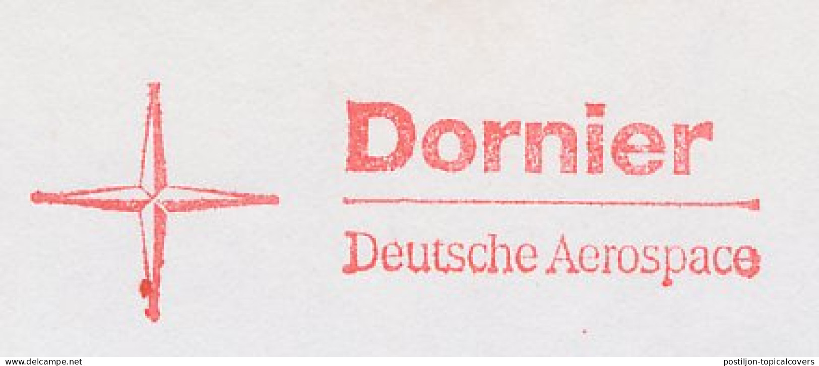 Meter Cut Germany 1989 Dornier - Aerospace - Astronomy