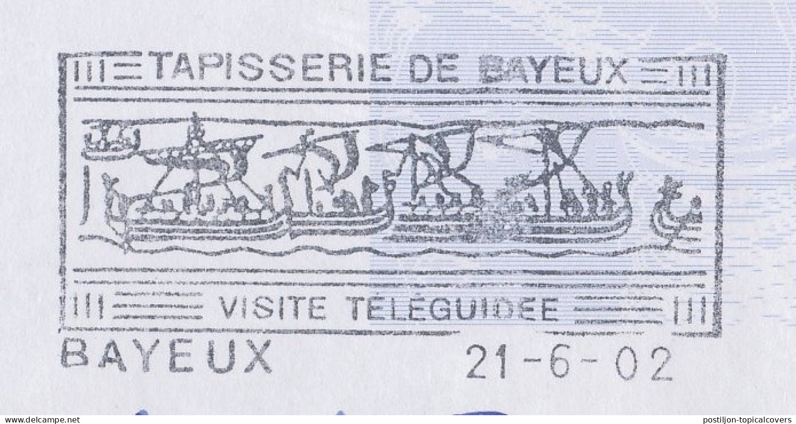 Cover / Postmark France 2002 Bayeux Tapestry - Sonstige & Ohne Zuordnung