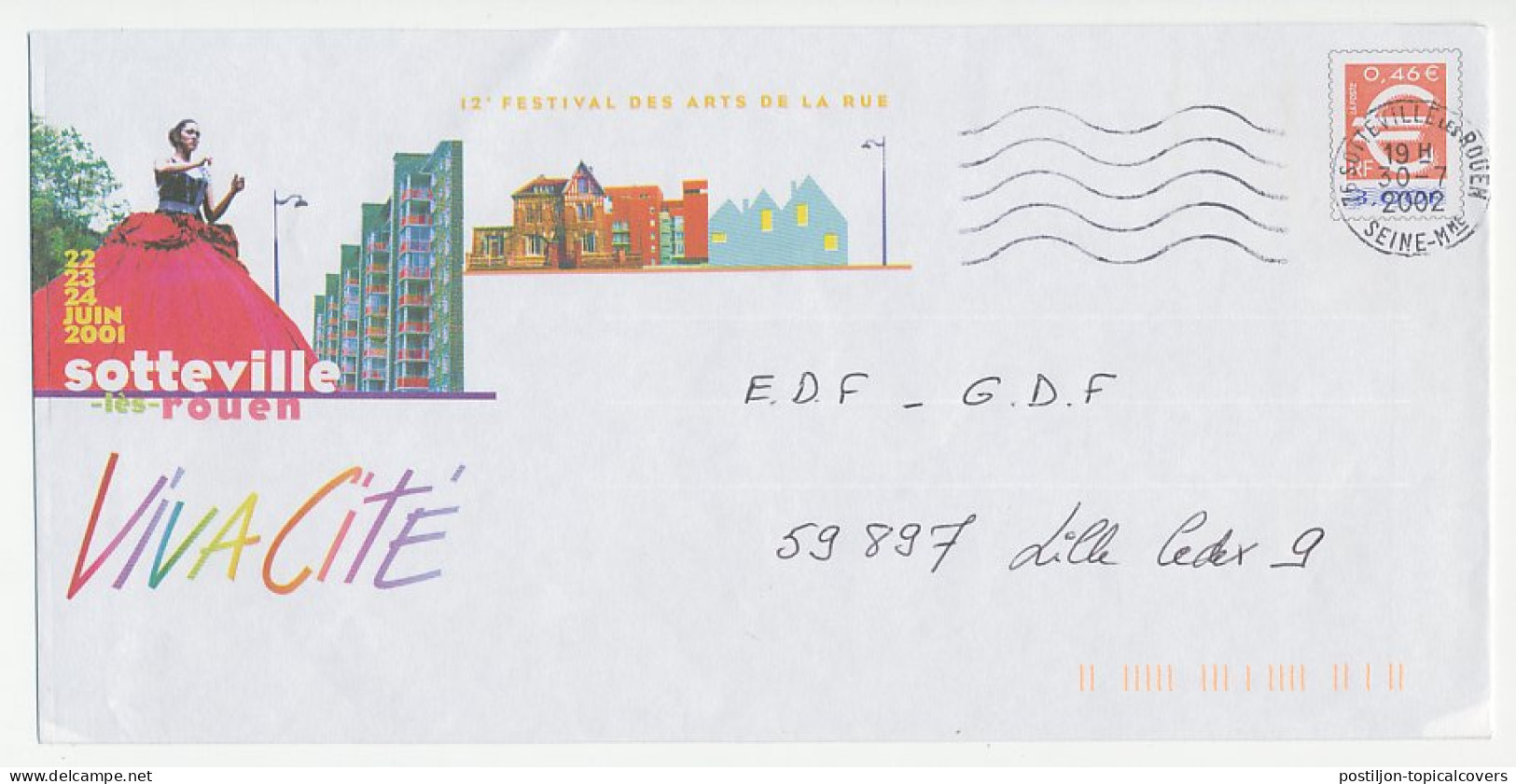 Postal Stationery / PAP France 2002 Street Art - Other & Unclassified