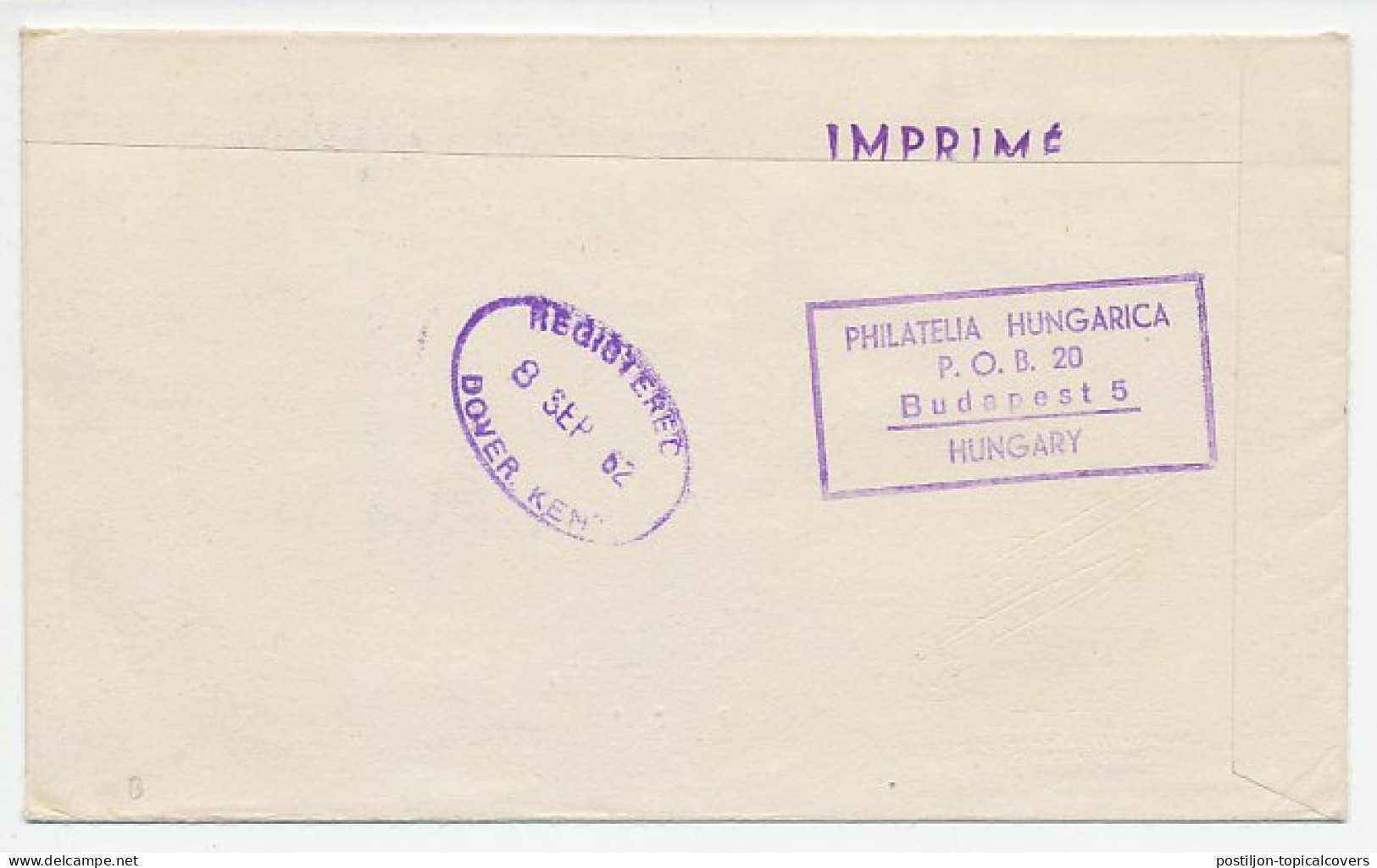 Registered Cover / Postmark Rumania 1962 Spaceship - Wostok 3 / 4 - Astronomie