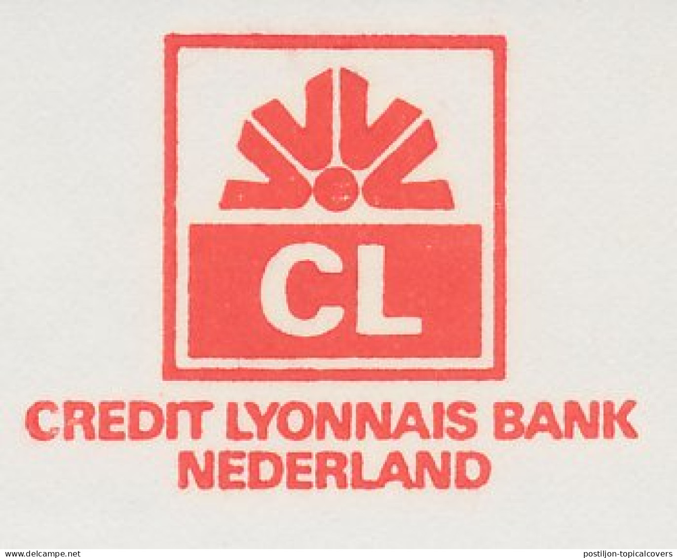 Meter Cut Netherlands 1983 CL - Credit Lyonnais Bank - Non Classés