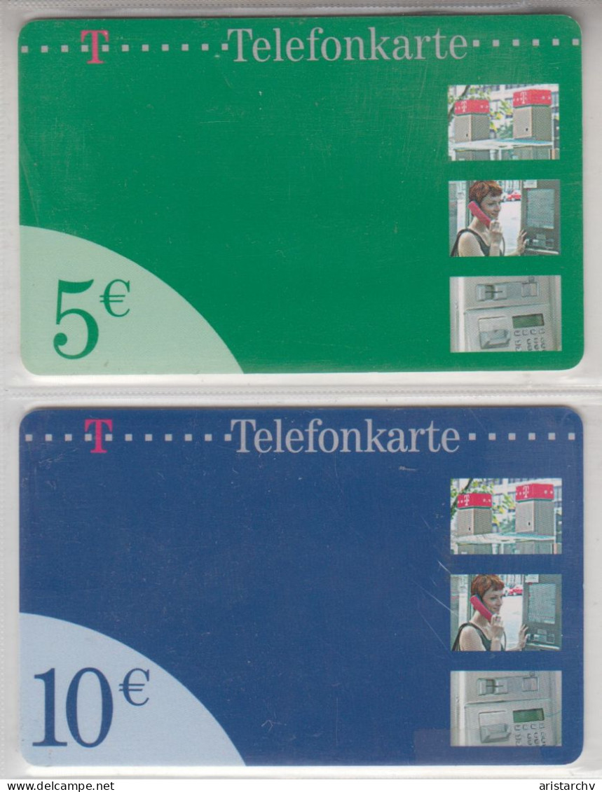 GERMANY 2006 TELEPHONE CABINS 2 CARDS - P & PD-Series : D. Telekom Till