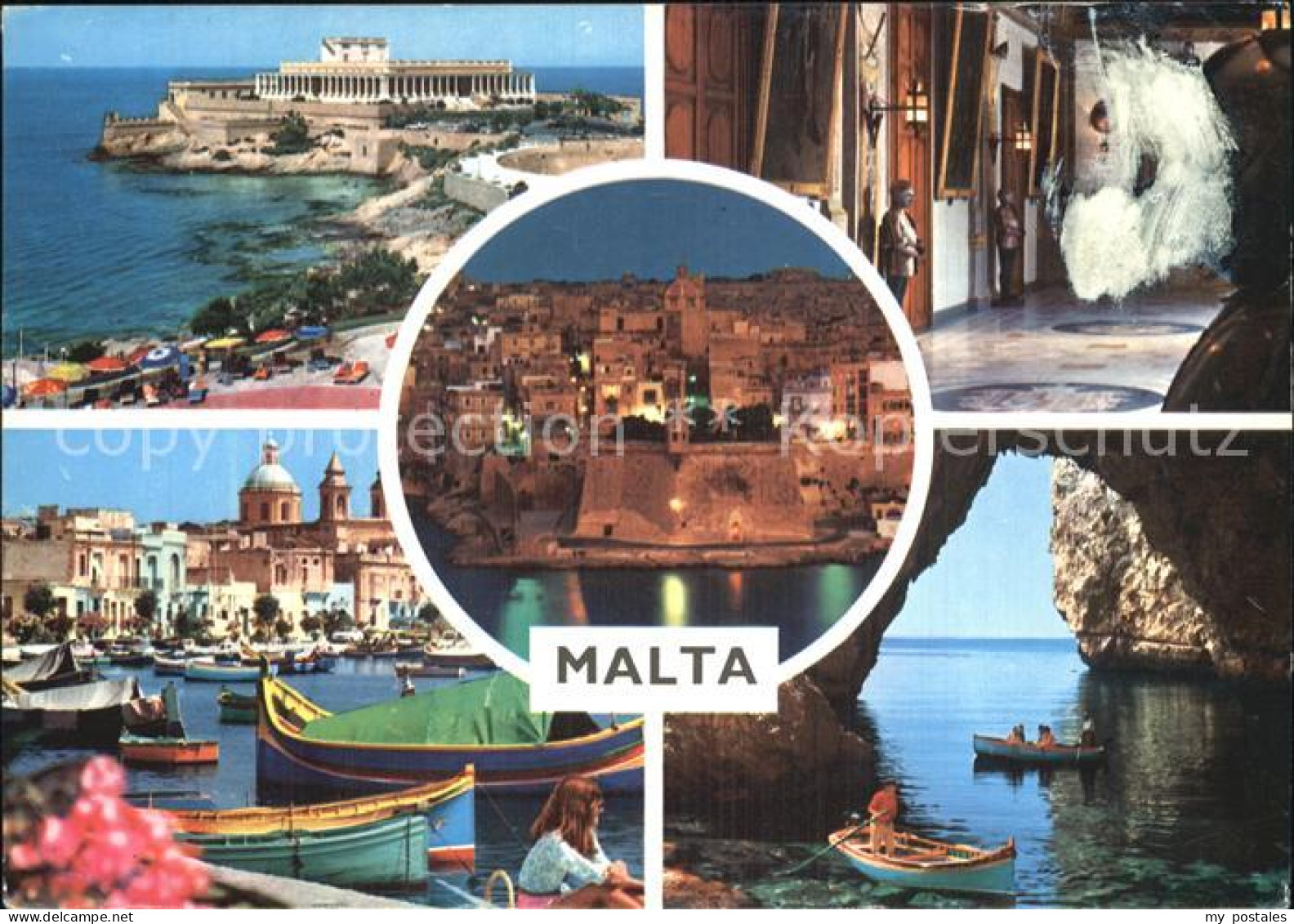 72580059 Malta Teilansichten Hafen Grotte Malta - Malte