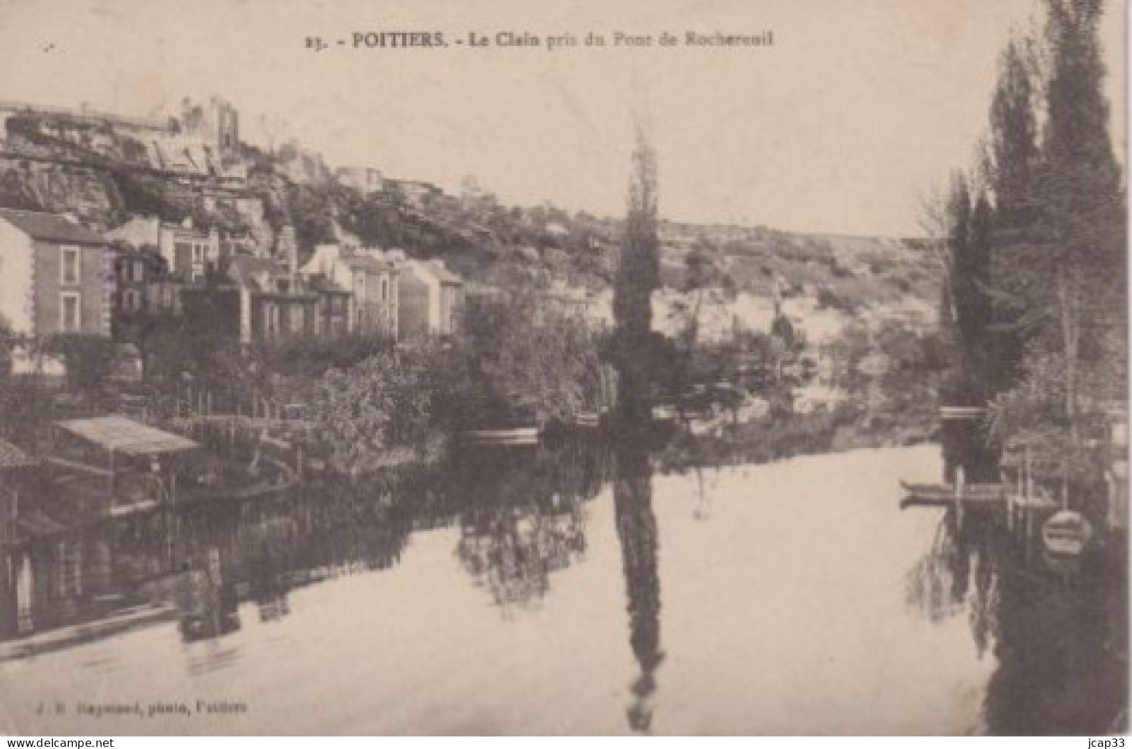 86 POITIERS  -  Le Clain Pris Du Pont De Rochereuil  - - Poitiers