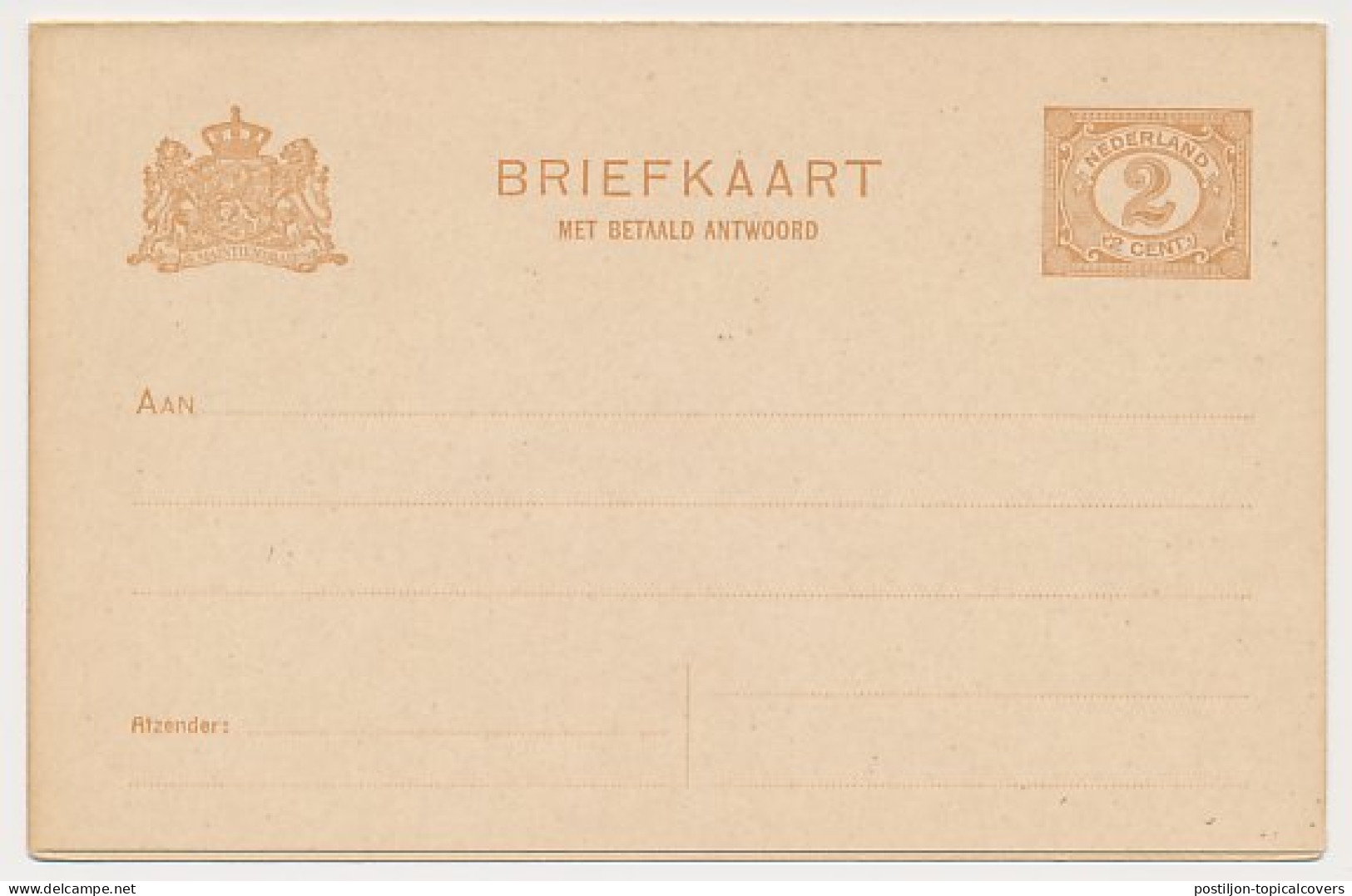 Briefkaart G. 89 II - Entiers Postaux