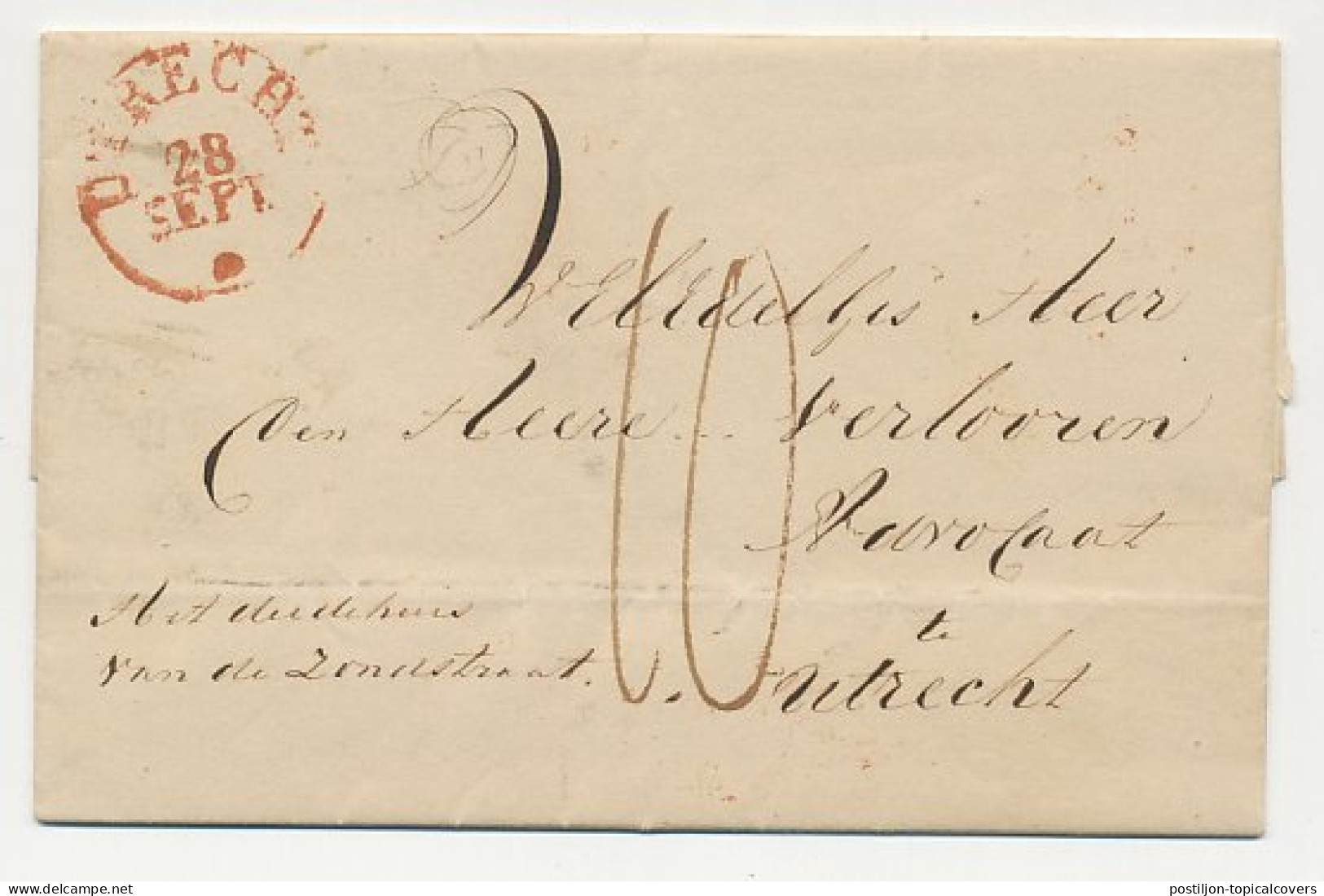 Distributiekantoor Loenen - Utrecht 1834 - ...-1852 Voorlopers