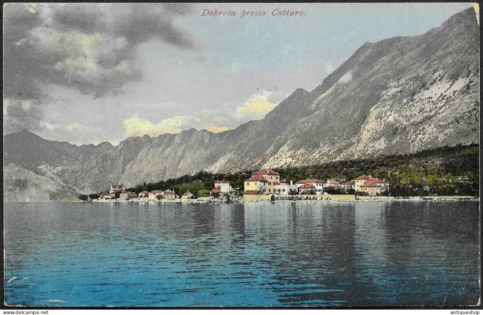 Montenegro-----Dobrota-----old Postcard - Montenegro