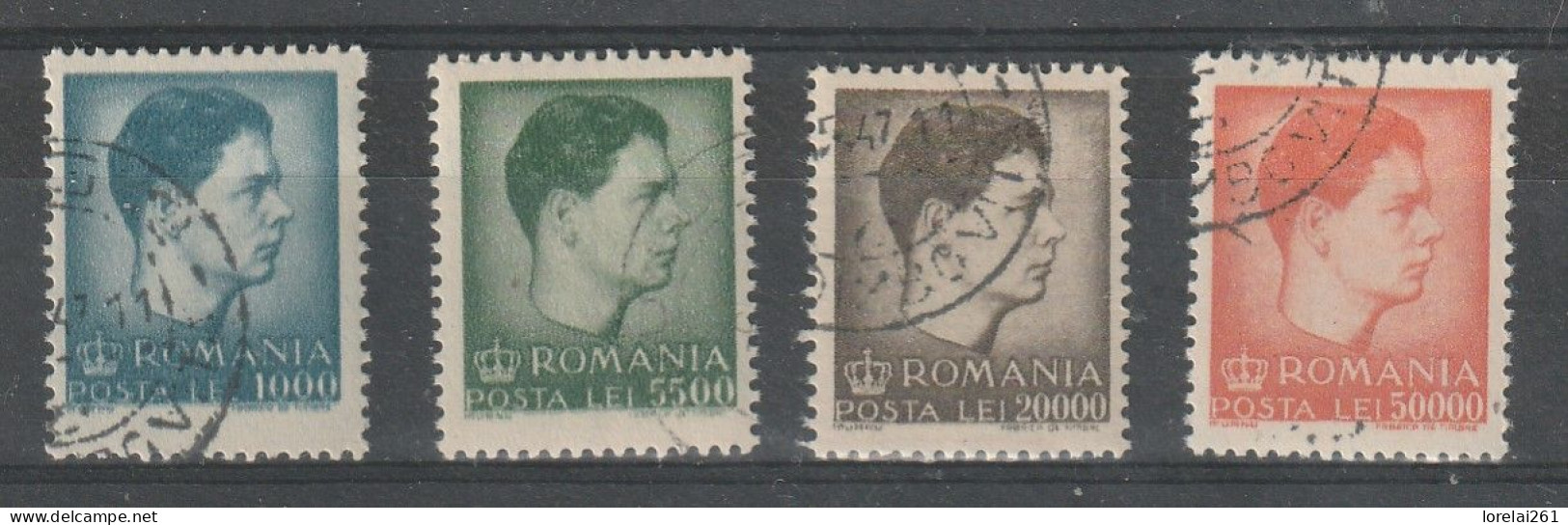 1947 - Roi Mihai Mi No 1033/1036 - Used Stamps