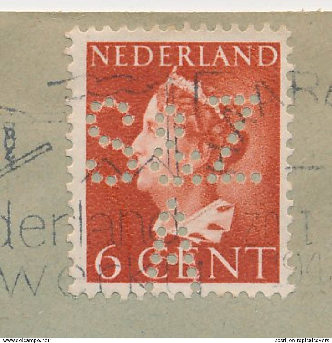 Perfin - S&ZA - Haarlem 1947 - Unclassified