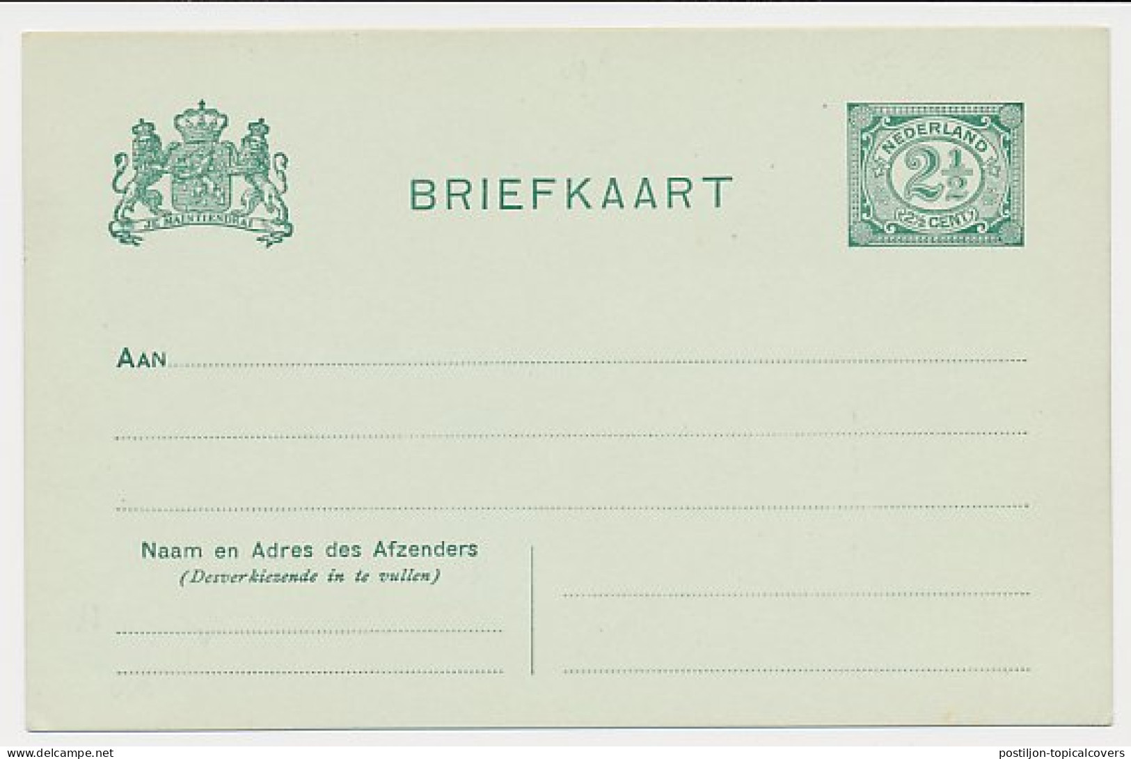 Briefkaart G. 68 - Entiers Postaux