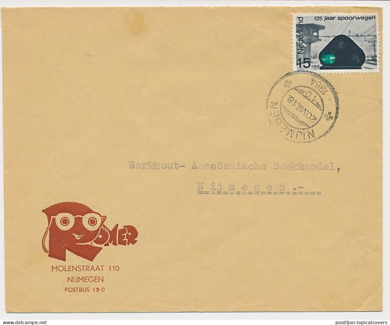 Firma Envelop Nijmegen 1964 - Unclassified