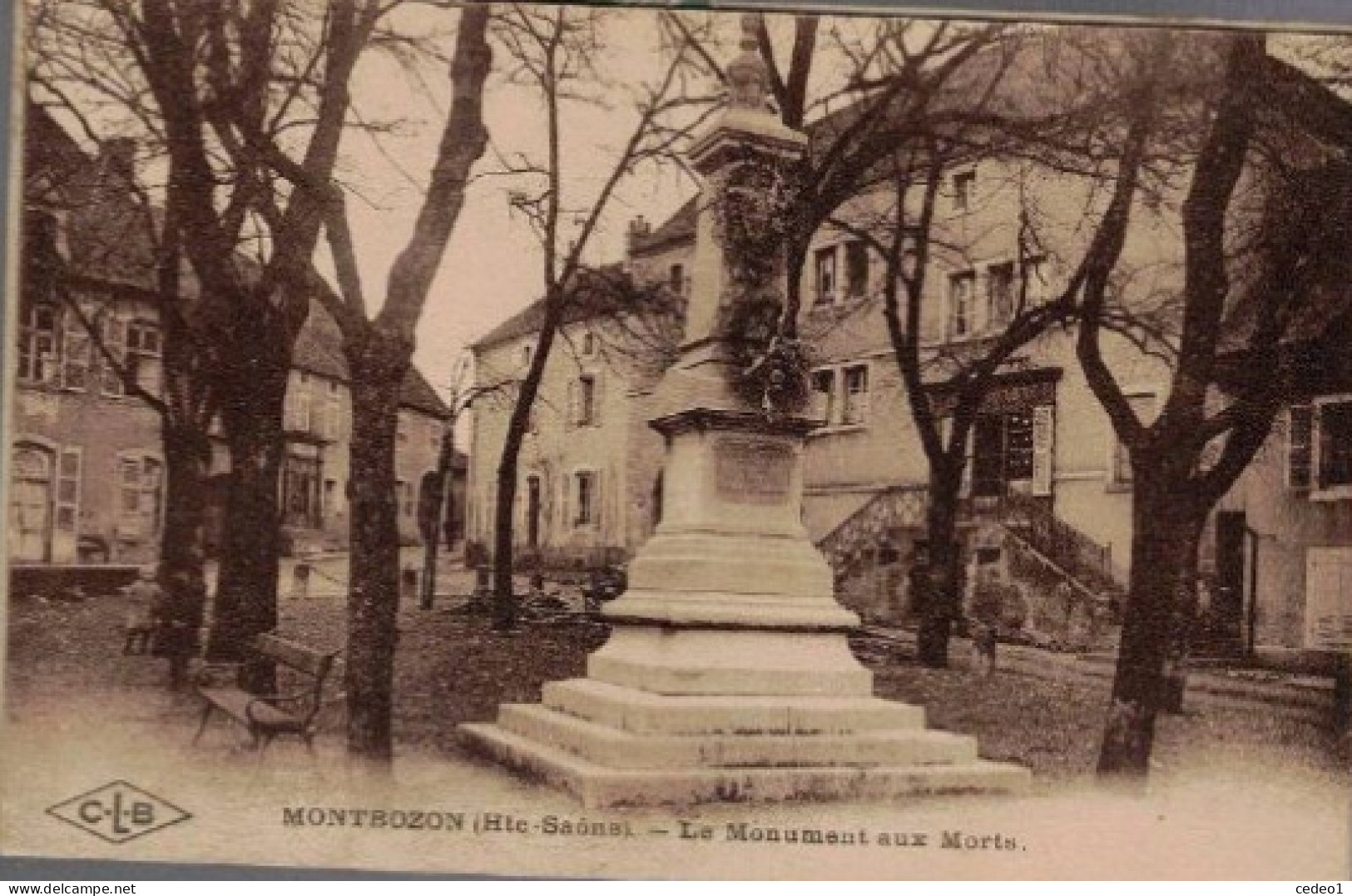 MONTBOZON  LE MONUMENT AUX MORTS - Montbozon