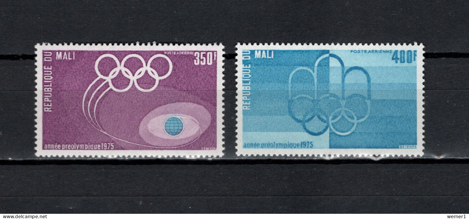 Mali 1975 Olympic Games Montreal Set Of 2 MNH - Sommer 1976: Montreal