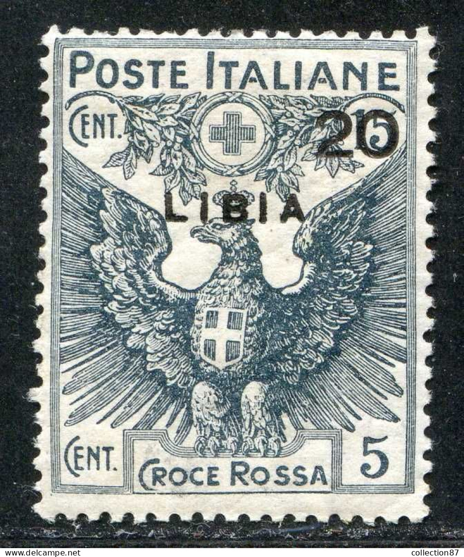 REF094 > LIBIA ITALIA < Yv N° 17 * -- Neuf Dos Visible -- MH * -- LIBYE Italie - Libye