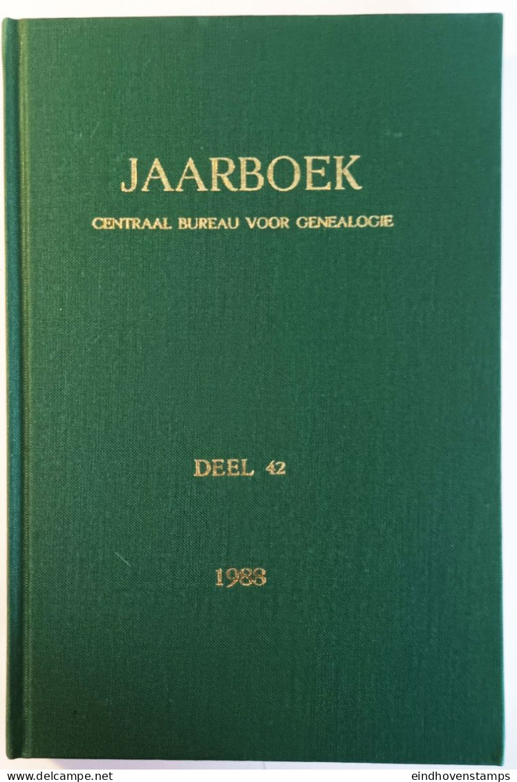 Jaarboek 1988 Centraal Bureau Voor Genealogie, Deel 42 - Otros & Sin Clasificación