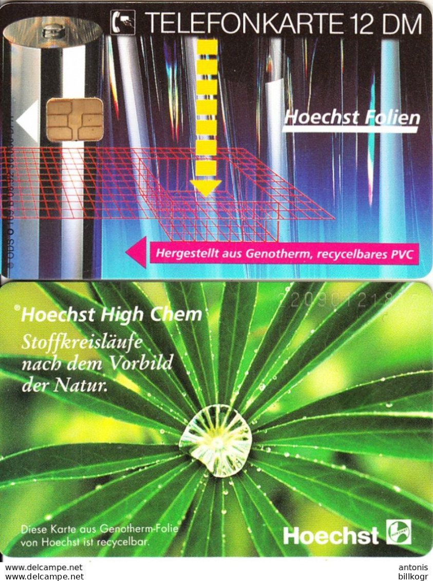 GERMANY - Hoechst 2(O 169 B), Tirage 30000, 08/92, Mint - O-Series : Customers Sets