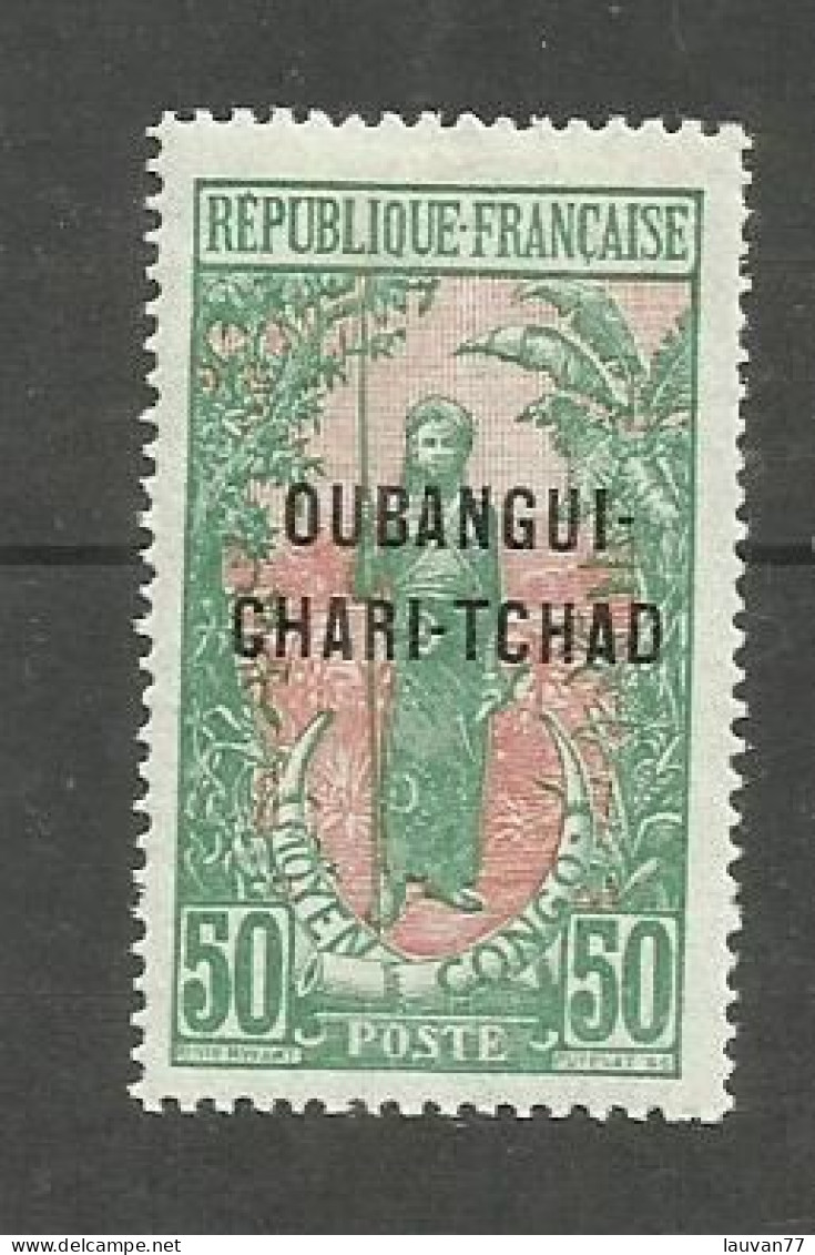 OUBANGUI N°13 Neuf Avec Charnière* Cote 7€ - Unused Stamps