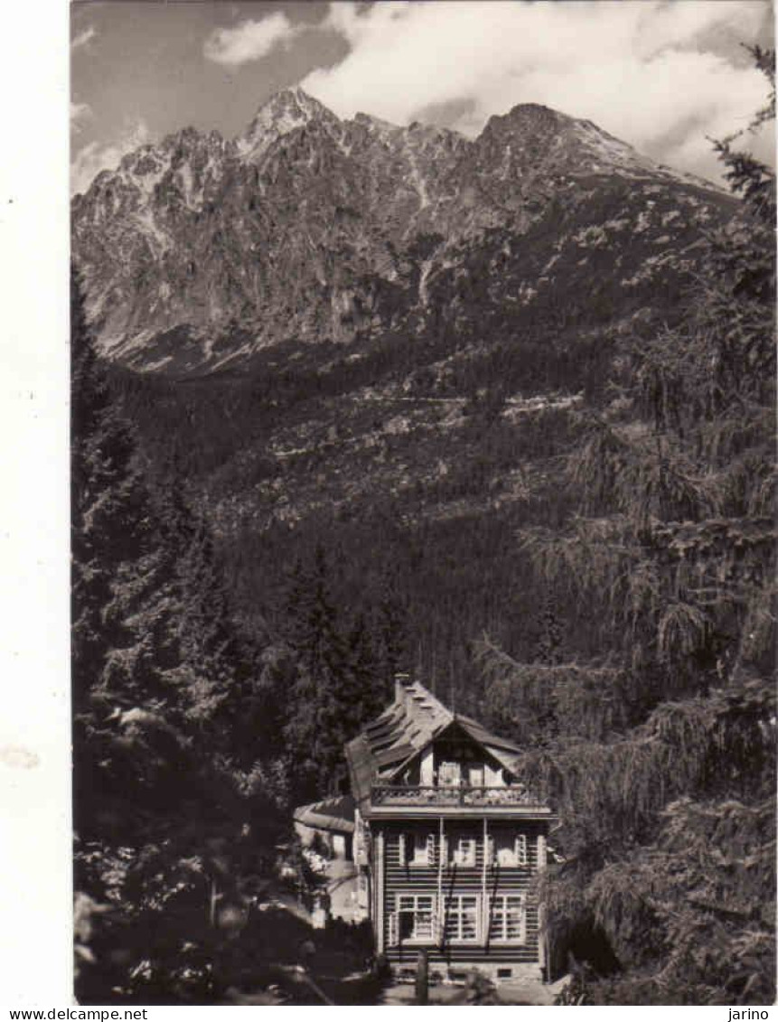 Slovakia, Vysoké Tatry, Bilikova Chata Pod Hrebienkom, Used 1959 - Slovakia