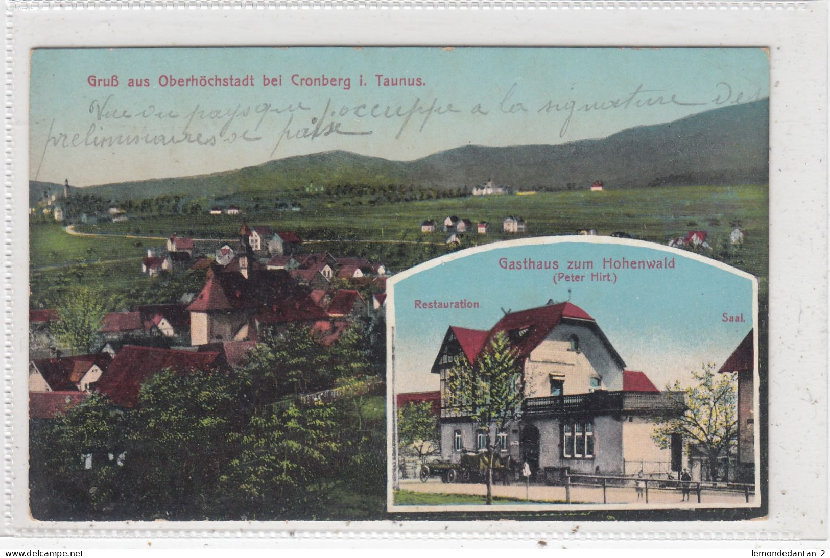 Gruss Aus Oberhöchstadt Bei Cronberg I. Taunus. * - Kronberg