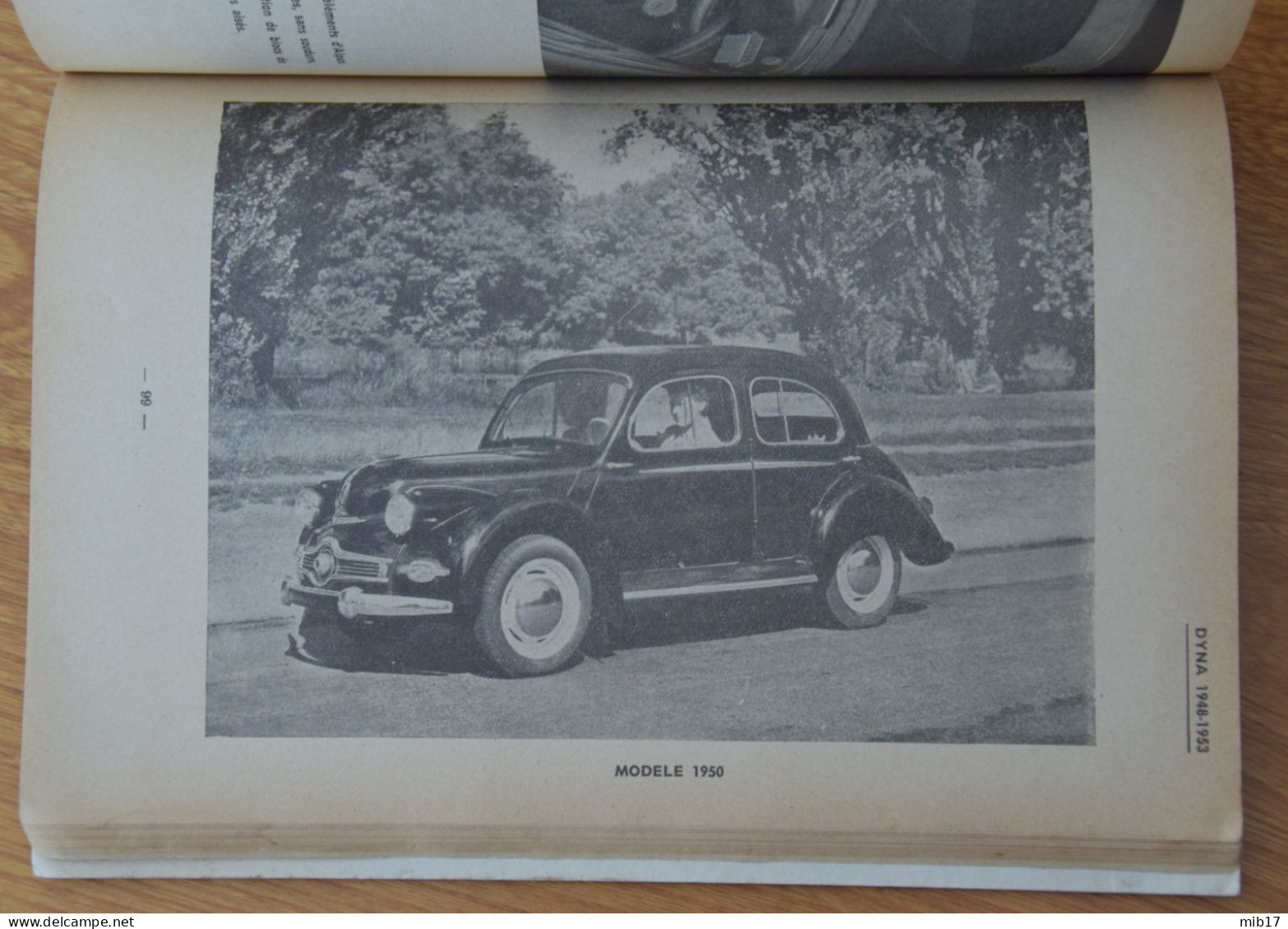 VOTRE PANHARD DYNA doc technique juin/1955 pour réparer et entrenir votre Panhard dyna tous modèles 1948-1955 et junior