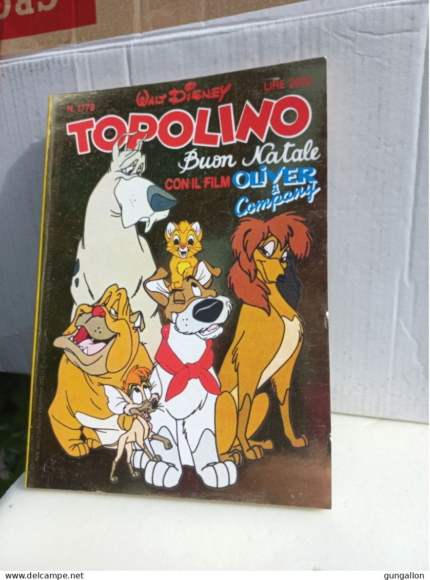 Topolino (Mondadori 1989) N. 1778 - Disney