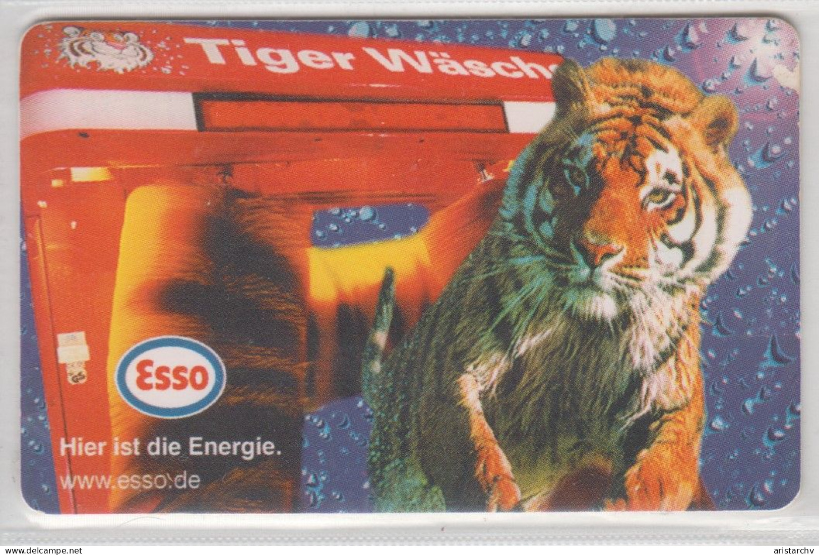 GERMANY 1999 ESSO TIGER - S-Series : Guichets Publicité De Tiers