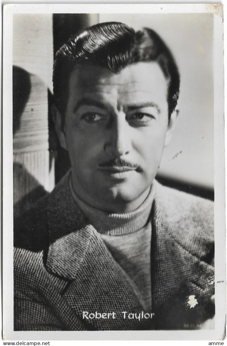 Vintage Postcard   *  Cinema Actor - Film -  Robert Taylor - Acteurs