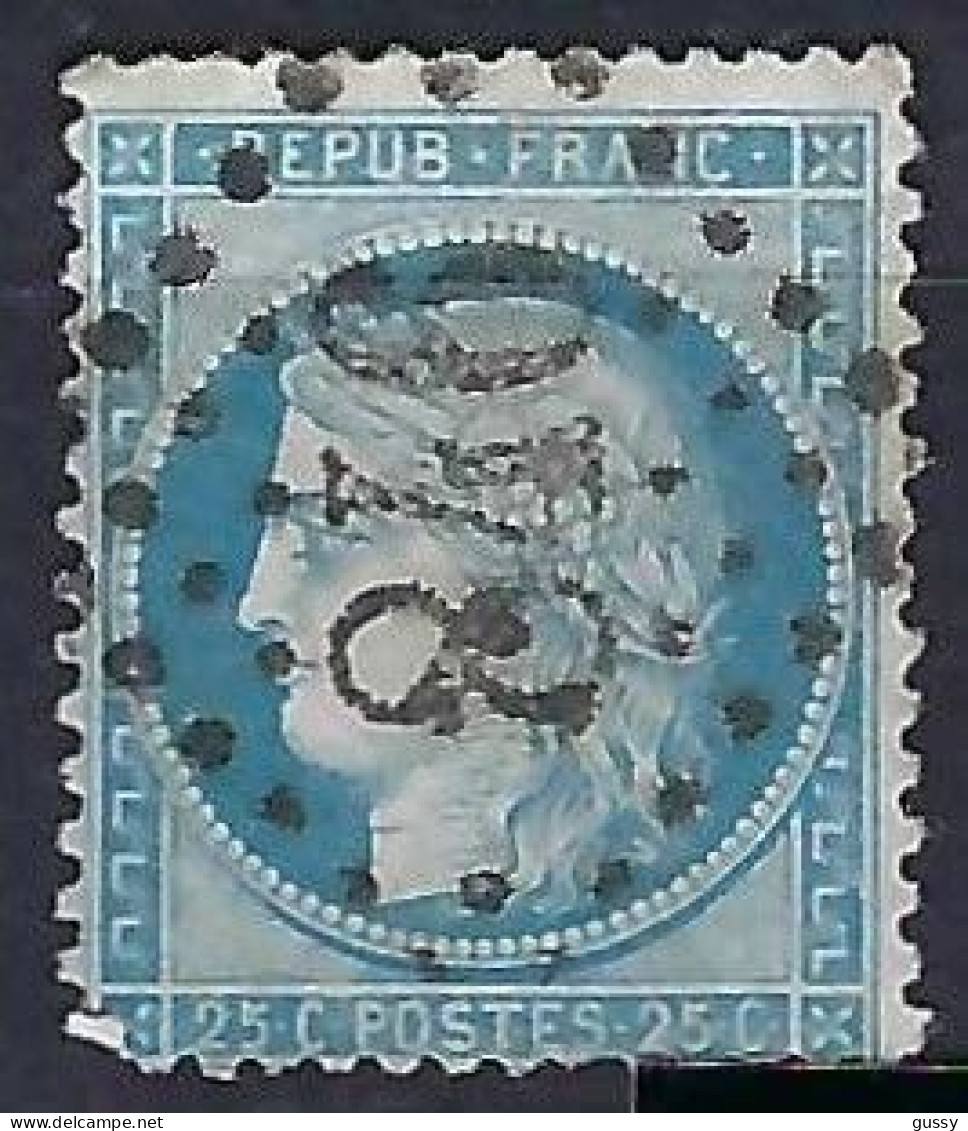 FRANCE Classique, B Obl. GC Des Villes Sur TP Isolés: GC 846 (Chambéry,1) Sur Y&T 60A - 1871-1875 Cérès