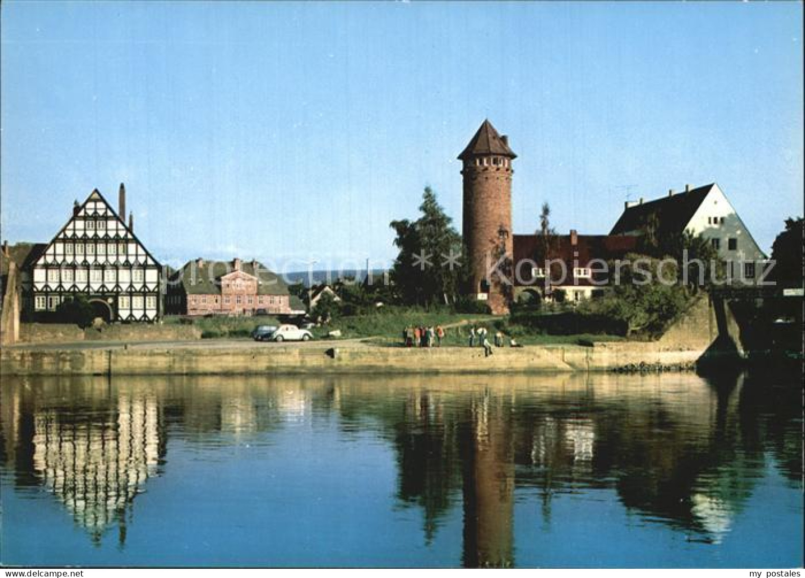 72579456 Holzminden Weser Blick Zur Jugendherberge Turm Holzminden - Holzminden