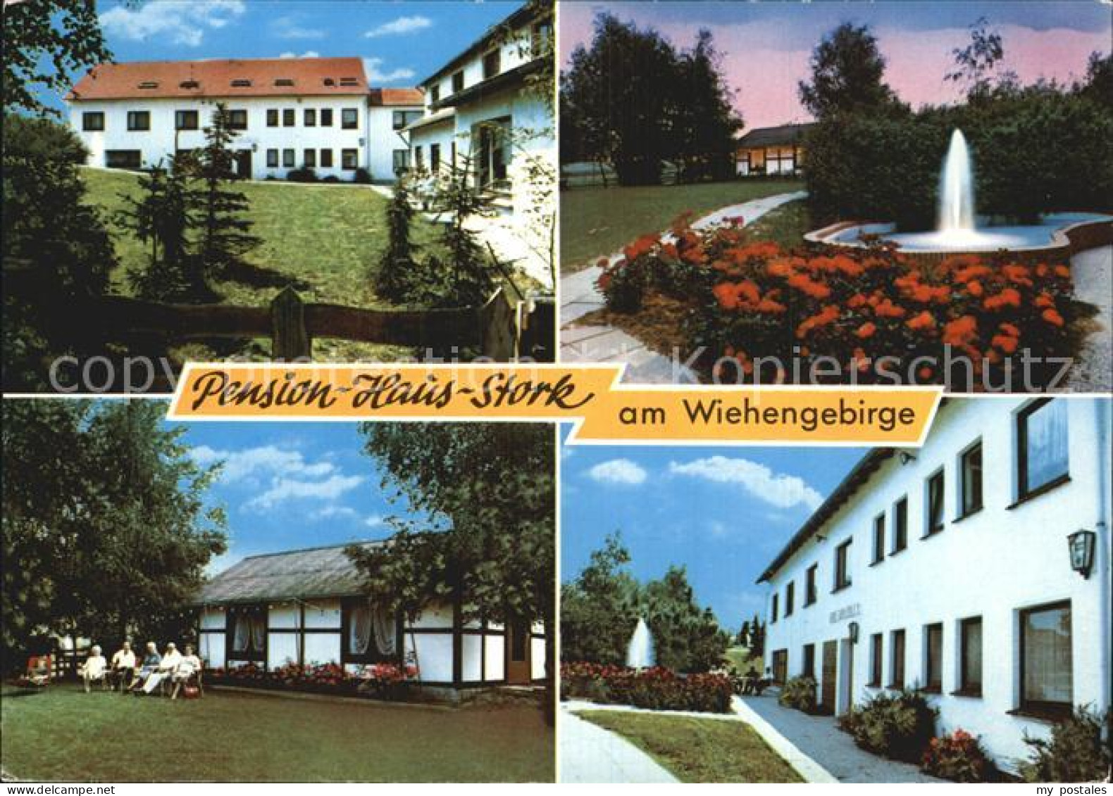 72579442 Bad Holzhausen Luebbecke Pension Haus Stork Am Wiehengebirge Fontaene B - Getmold