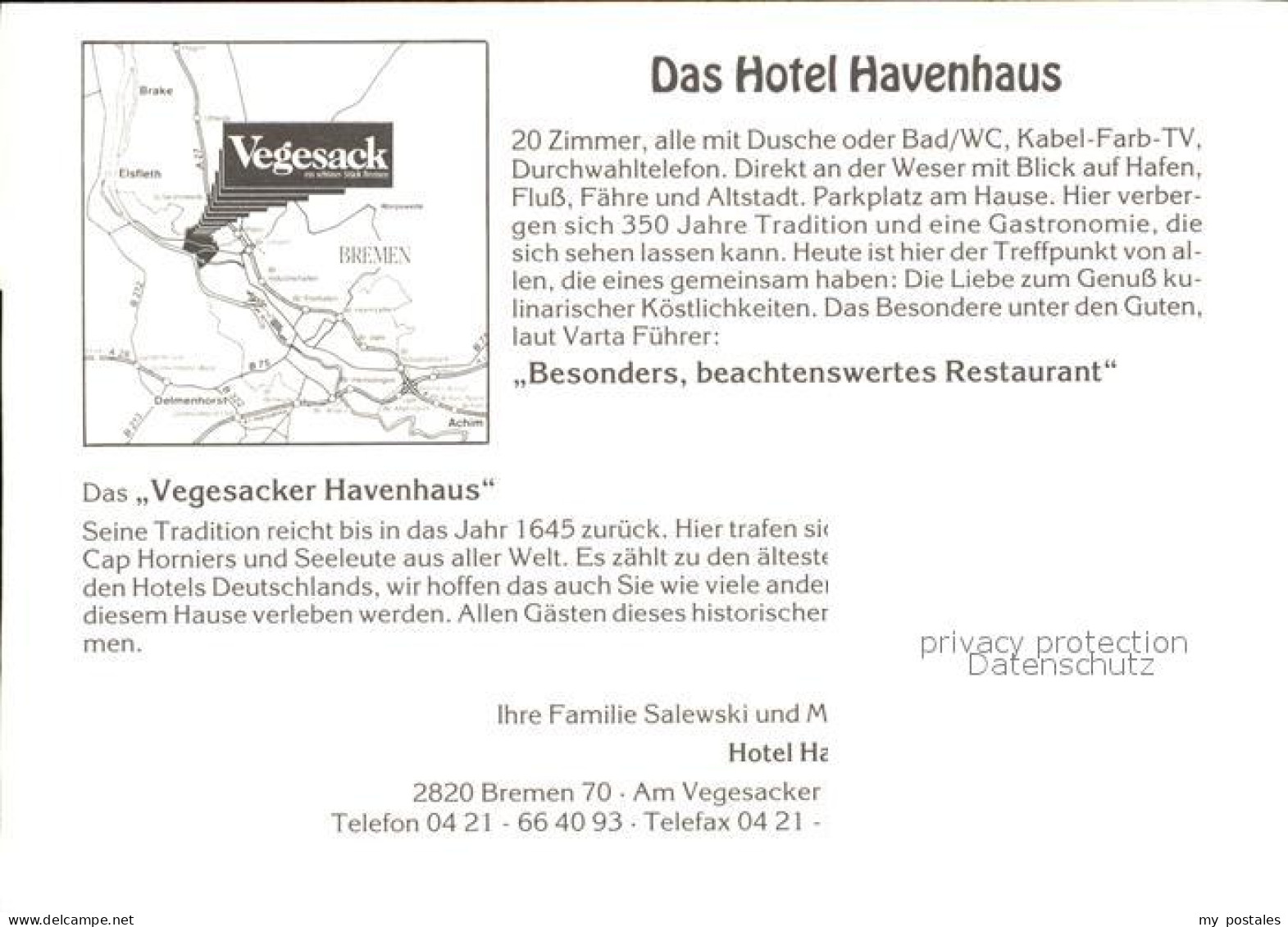 72579402 Vegesack Hotel Havenhaus Arbergen - Bremen