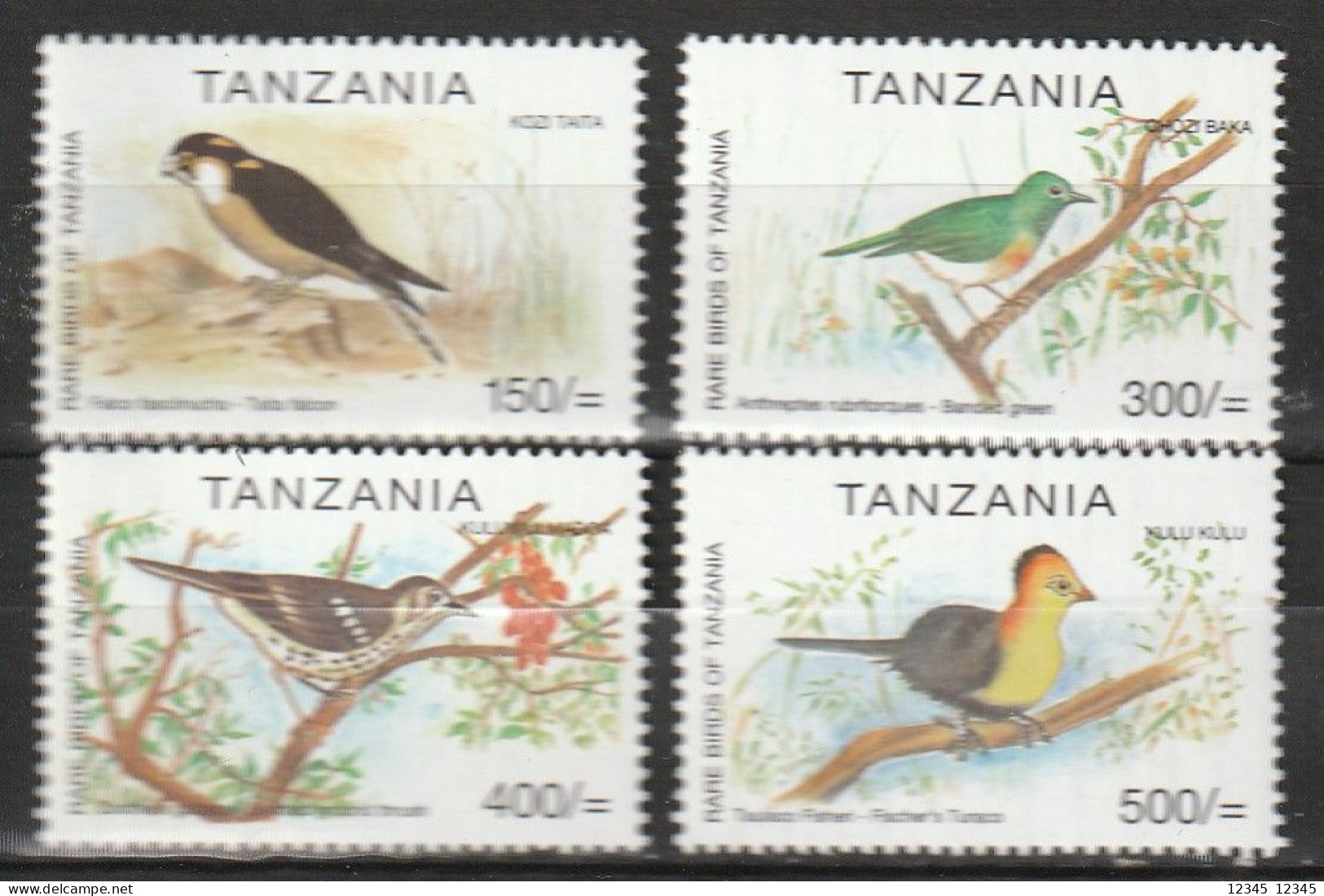 Tanzania 1999, Postfris MNH, Birds - Tanzanie (1964-...)