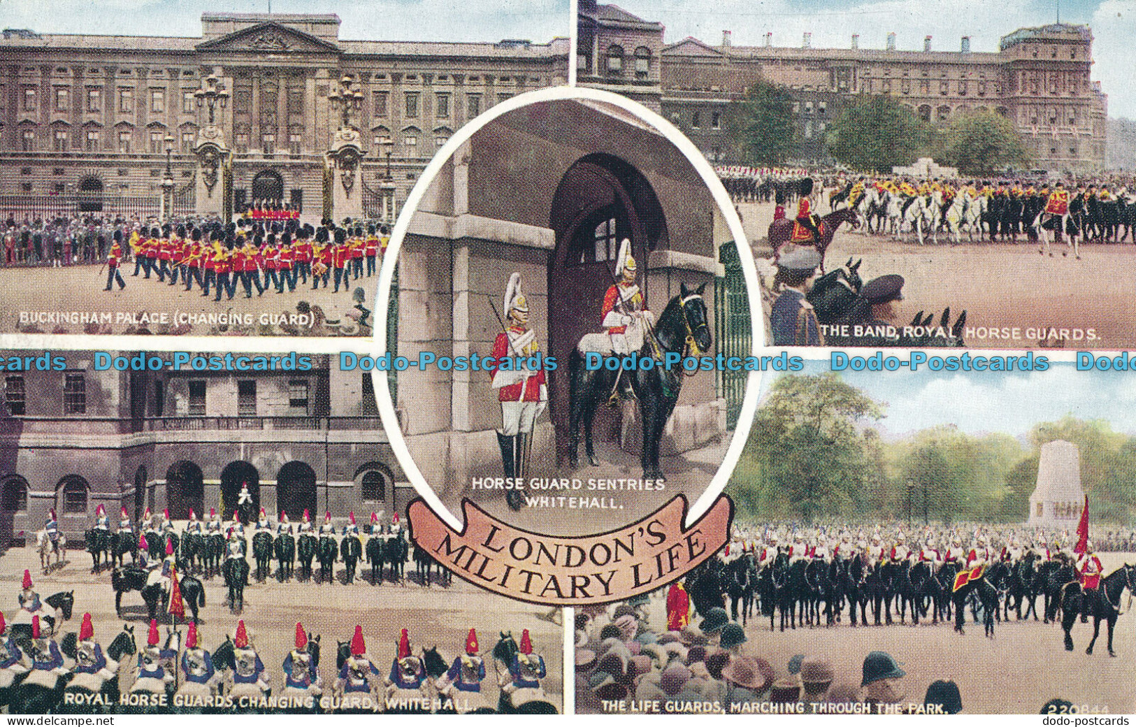 R003622 Londons Military Life. Multi View. Valentine. Valesque - Autres & Non Classés