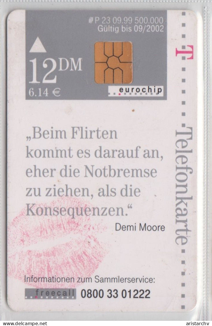 GERMANY 2002 FLIRT - P & PD-Serie : Sportello Della D. Telekom
