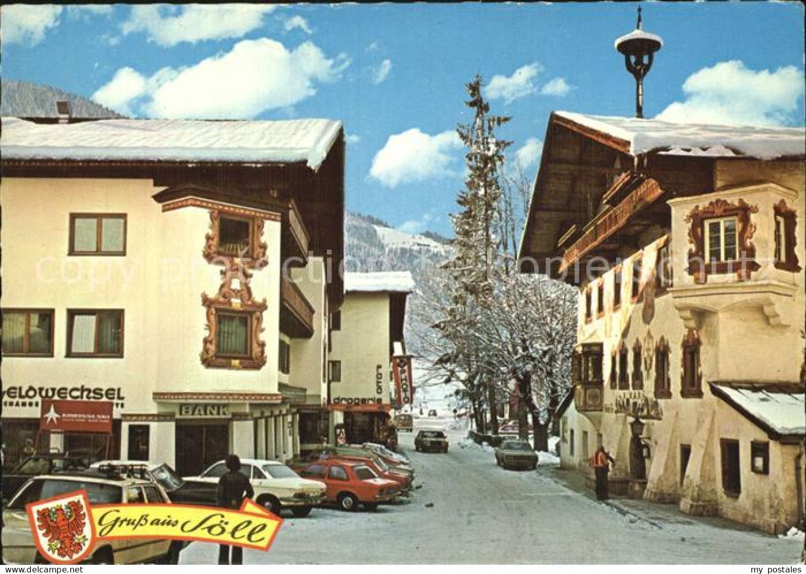 72579289 Soell Tirol Ortspartie Am Wilden Kaiser Soell Tirol - Autres & Non Classés