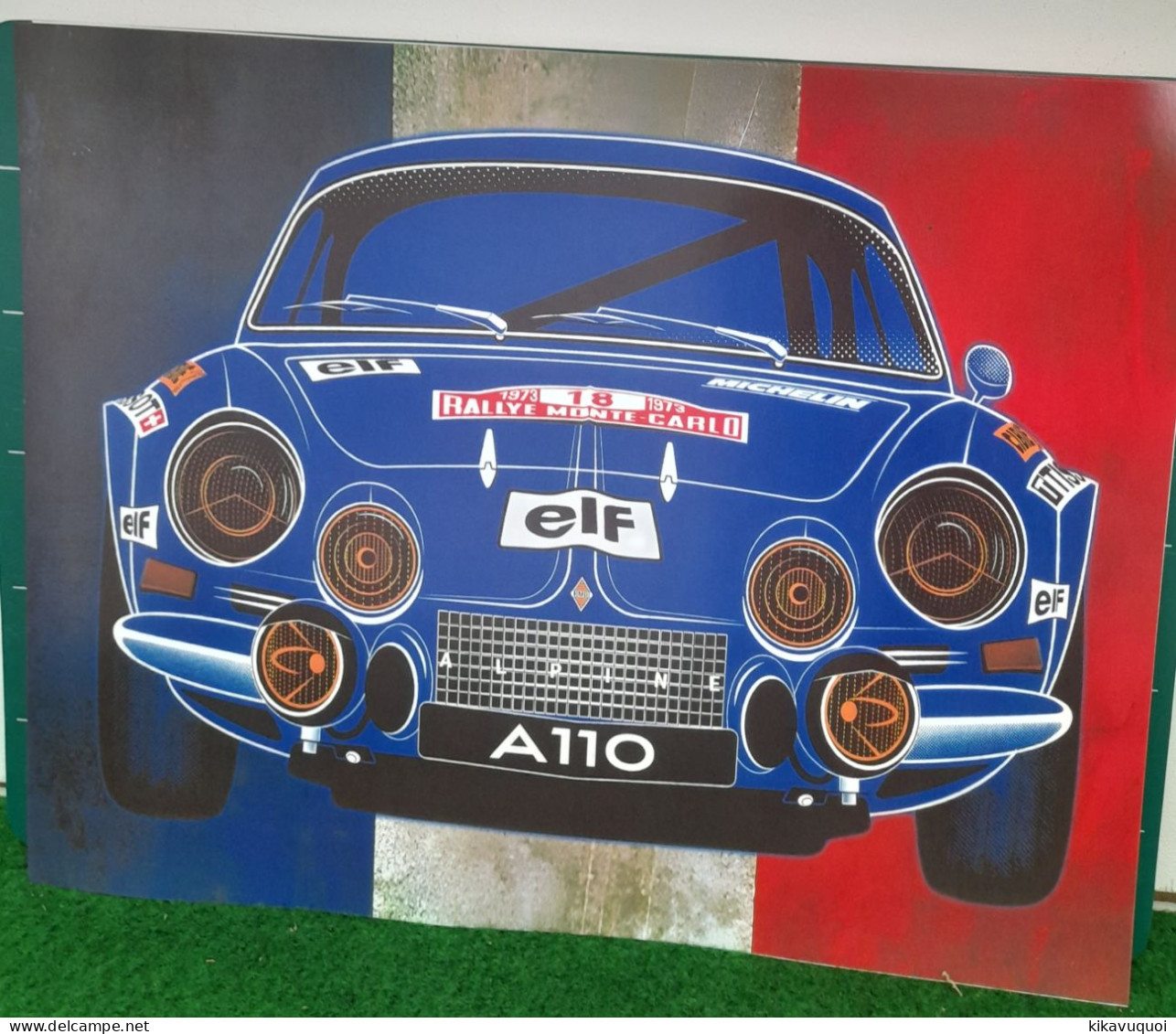 RENAULTALPINE A110 - FRANCE 1973 - AFFICHE POSTER - Auto's