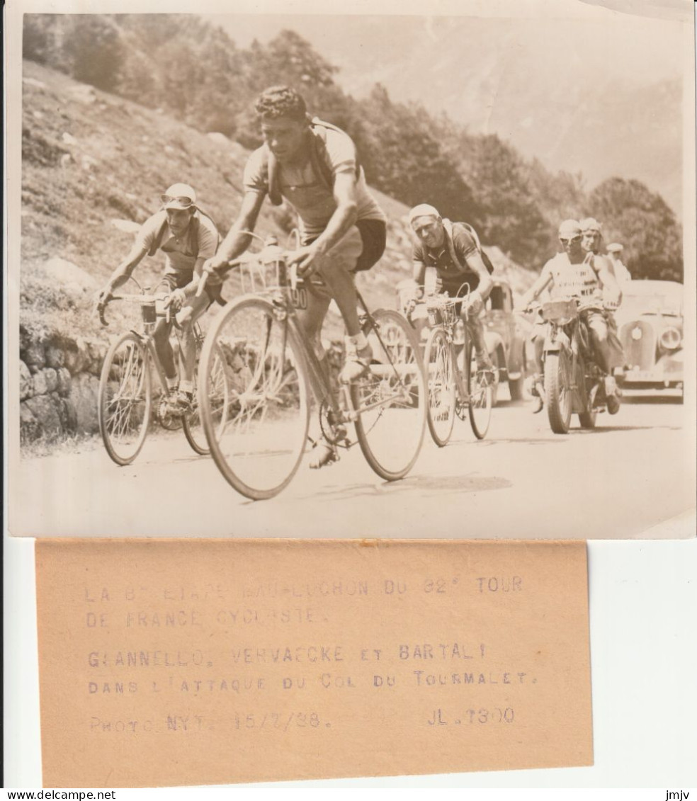 Tour De France Pau-Luchon 15 7 1938 - Cycling