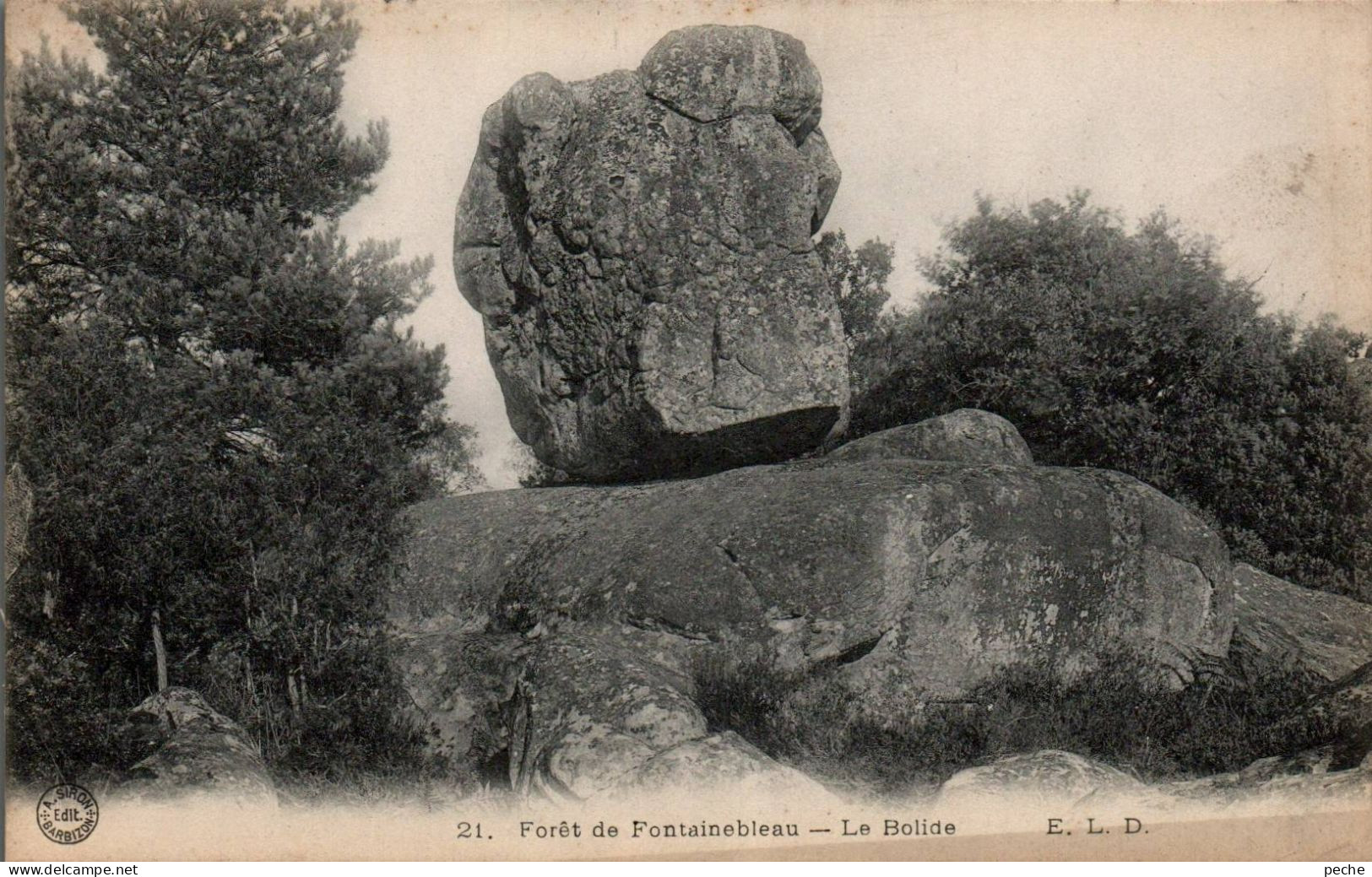 N°2957 W -cpa Forêt Fontainebleau -le Bolide- - Fontainebleau