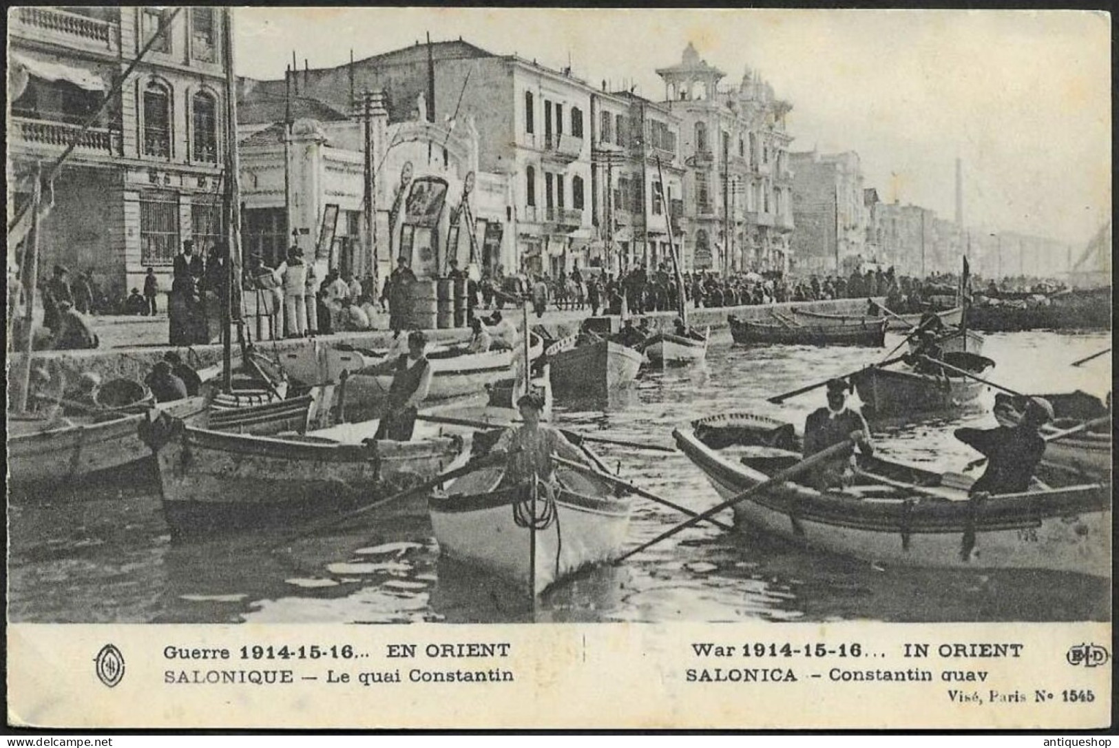 Greece-----Thessaloniki (Salonique)-----old Postcard - Grèce